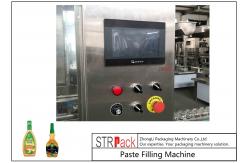 China Automatic Paste Filling Machine For Condiment , 350G Piston Salad Dressing Filling Machine supplier
