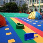 Suspended Interlocking Sports Tiles Pp Plastic Basketball Court Floor for sale