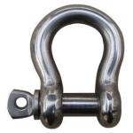 M50 Electric Screw Pin Anchor Shackle European Type Galvanized Anchor Shackle for sale