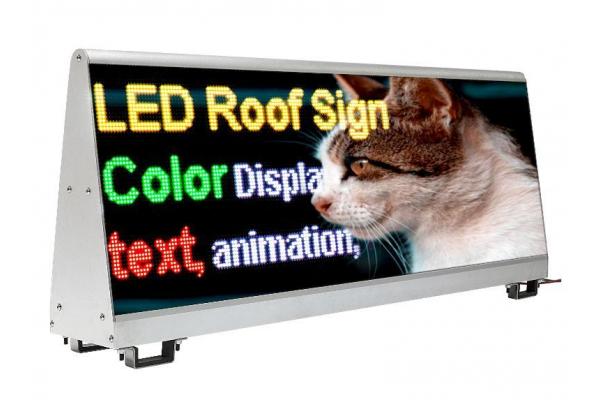 Customizable Asynchronous Control Car LED Billboard with 192*64dot Screen Resolution