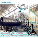 PE HDPE Hollow Wall Spiral Pipe Fabrication Machinery for sale