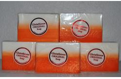 China All Natural Organic Handmade Soap , Dual Gluta Whitening Soap Skin Repair Bleaching supplier