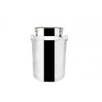 50L Sliver Colour Cow Used 304 Stainless Steel Transport Milk Cans for sale