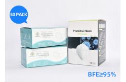 China Personal Care Protective Face Mask Three Layer With Elastic Ear Loop supplier