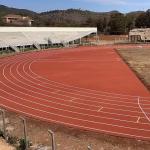 13mm Thickness Synthetic Rubber Athletic Running Track Professional Sandwich Tartan Track for sale