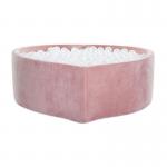 High Density Memory Foam Play Set With Ball Pit  Heart Shaped