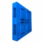 Polypropylene Solid Top Plastic Pallets Euro 120*100cm Recycled Plastic Pallet Half Flat for sale