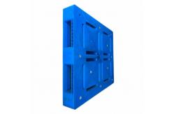 China Polypropylene Solid Top Plastic Pallets Euro 120*100cm Recycled Plastic Pallet Half Flat supplier