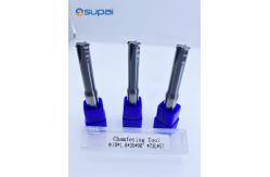 China 5 Flute Carbide Chamfer Custom End Mills CNC Metal Working Tools supplier