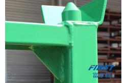 China Mild Steel Q235 1.5T Capacity unfolding Stackable Steel Pallets supplier
