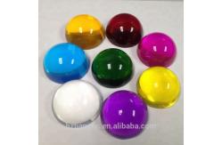 China Acrylic clear plastic half sphere supplier