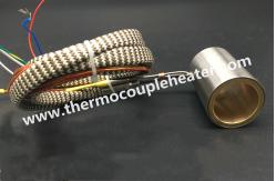 China Armoured Microtubular Resistor Coil Heater For Plastic Injection Nozzle Heating supplier