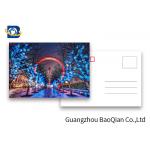 The London Eye Pattern Lenticular Postcards , 3D Lenticular Card Tear - Proof