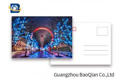 China The London Eye Pattern Lenticular Postcards , 3D Lenticular Card Tear - Proof supplier