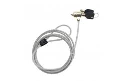 China Anti-Theft Security Steel Cable Lock For Laptop Notebook Computer supplier