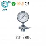 1.5 Gas Boiler Pressure Gauge With Tri - Clamp Connector / Diaphragm High Accuracy for sale