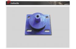 China Anti - Vibration Pad Traction Elevator System Load 630 ~ 2000kg supplier