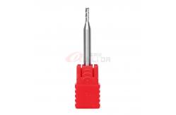 China 1mm 2mm Aluminium End Mill Cutter Hss HRC55 3 Flutes CNC  Solid Carbide supplier