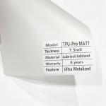TPU-Pro MATT PPF 7.5mil Lubrizol Ashland 8-Year Warranty Ultra Matte PPF for sale