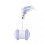 Electronic Intelligent Cat Tumbler Toy With Feather for sale