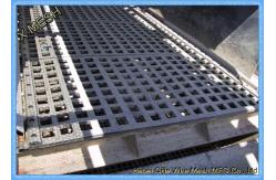 China Little Maintenance Wpolyurethane Screen Panels Black For Water Conservancy supplier