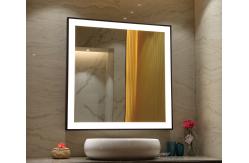 China LED Wall Mounted Dressing Mirror With Lights High Definition For Hotel supplier