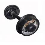 Casting Steel Train Wheel Set For Mining Cart 650mm 450mm Size OEM for sale