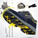 Best-Selling Anti-Odor Leather Anti-Crushing Anti-Puncture Men'S Labor Safety Steel Head Shoes Anti-Slip Labor Protectio for sale
