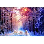 Standard CMYK 11*16cm Postcards 3D Lenticular Printing