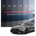 IRR99% UV Proof fiber Carbon Window Tint Nano Ceramic Car Films Black