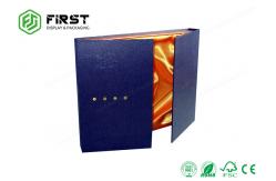 China Rigid Cardboard Gift Boxes Customized Logo Luxury Recyclable Gift Packaging Box supplier
