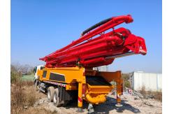 China 56M Putzmeister Concrete Pump Truck Redefining Construction Efficiency with Hydraulic Machining Process supplier