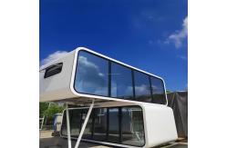China Prebuild Windproof Apple House with Sliding Glass Door Terrace Deck supplier