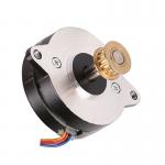 Faradyi Round Stepper Motor Holding Torque 35mNm DC Stepper Motor With Customized Shaft For Stage Lighting Control for sale