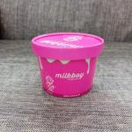 Custom Design 12 Oz Disposable Ice Cream Bowls For Yogurt for sale