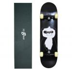 31inch Cool Complete Skateboards Angry Panda 5V Aluminum Truck for sale