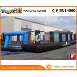 Good Inflatable Sports Games Soccer Court Inflatable Football Field For Kindergarten for sale