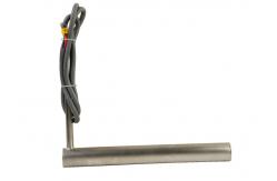 China Metal Tube Titanium Immersion Heater , L Shaped Over The Side Tank Heaters supplier