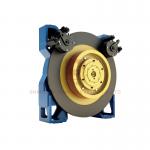 High Speed Elevator Traction Machine , Traction Lift System Load 1350~1600kg for sale