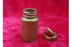 China 1.0mm Thick HDPE Plastic Bottles For Capsules , Empty Custom Pill Bottles supplier