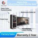 Zento Smart LED Advertising Boom Barrier Remote Control Parking Barrier Gate