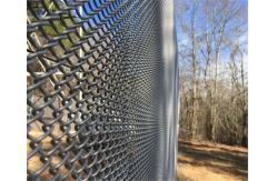 China Heavy Zinc Coated Chain Link Fence Fabric Boundary Wall Galvanized Steel supplier