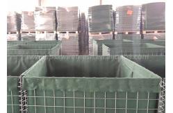 China Defensive 1mx1mx1m Safety Hesco Barrier Sand  Wall supplier