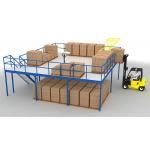 High Grade Steel Mezzanine Floor Heavy Load Max 4000mm Beam Length for sale