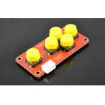 Module For Arduino Analog AD 5-Key Keyboard Module , Electronic Building Block
