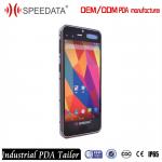 TCP IP Android 5.1 IP65 Mobile Phone PDA Laser Barcode Scanner 5.5 Inch OLED for sale