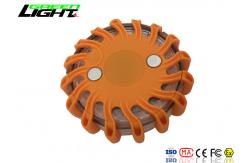 China Magnetic Rechargeable LED Flashing Police Warning Lights With Li - Ion Battery supplier