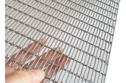 China Decorative Wire Cladding Woven Metals , Architectural Metal Wire Mesh Facades supplier