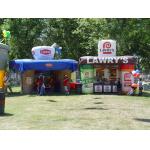 Lawrys Inflatable Booth Advertising Inflatables , Trade Show Booth for sale