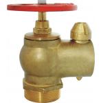 Red / Brass  2 BSP  Fire Hydrant Valve High Pressure Single Hydrant Valve for sale